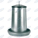 Mangiatoia automatica zincata per pollame da 40 kg - AMA