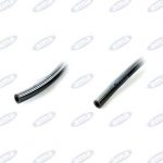 Rotolo tubo per latte in gomma nera con diametro interno 13 mm  - AMA