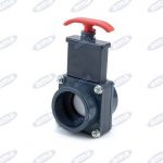 Valvola a ghigliottina per linea vuoto in PVC - AMA