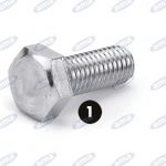 Vite per coppia conica M8X1,25 Sx - AMA