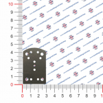 Piastra scorrimento pastiglia V8 - P3012