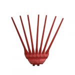 Base rastrello rossa Lisam