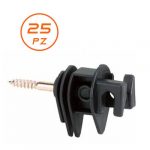 Isolatore per corda elettrica - KIT 25 PEZZI