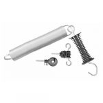 Set cancello per recinto con Maniglia + Isolatore + Molla