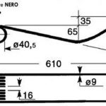 DENTE/MOLLA Filo ø 9,0 - UNI