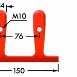 Guidalama Inferiore Centrale Doppio per Dente Smontabile ORIGINALE