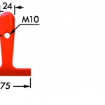 Guidalama Inferiore Esterno Singolo per Dente Smontabile