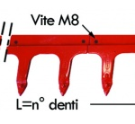 Lama Compl. 14 Denti Smontabili Gaspardo FBR (2,05)