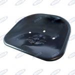 Sedile fisso arrotondato in lamiera medio