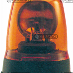 Lampada rotante 12/24V fissaggio a 3 viti CERMAG