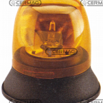 Lampada rotante 12V fissaggio a 3 viti CERMAG