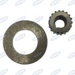 Giunto calettato DIN 35X31 Z18 per pompa Gruppo 2 - AMA