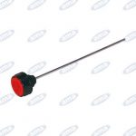 Tappo olio manuale 3/8" con doppio fiato e asta livello - MISELLI