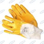 Guanto in cotone impregnato NBR,  TG 9 L - 12PZ