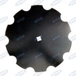 Disco frangizolle DENTATO Ø 610 - 24"con foro quadrato 33mm R600 - AMA