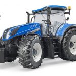 Modellino trattore New Holland T7.315 senza benna
