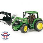 Modellino John Deere 6920 con benna in scala 1:16