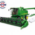 Modellino mietitrebbia JOHN DEERE COMBINE T670I