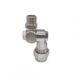 Portaugello snodato maschio con girello G3/8”