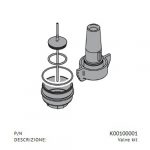 Kit Tappo filtro Valvola